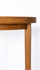 Oak Half Moon Table